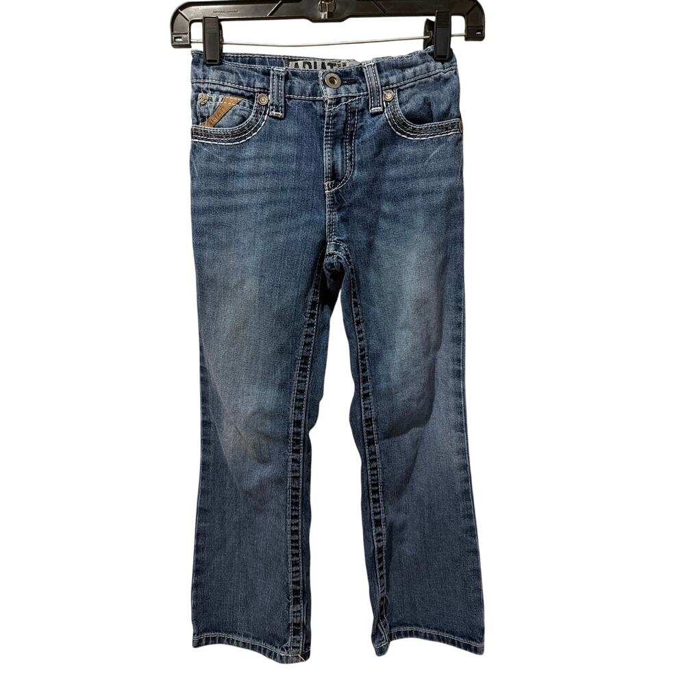 ⭐️ Girls Ariat Relaxed Straight Leg Jeans Size 8 Western